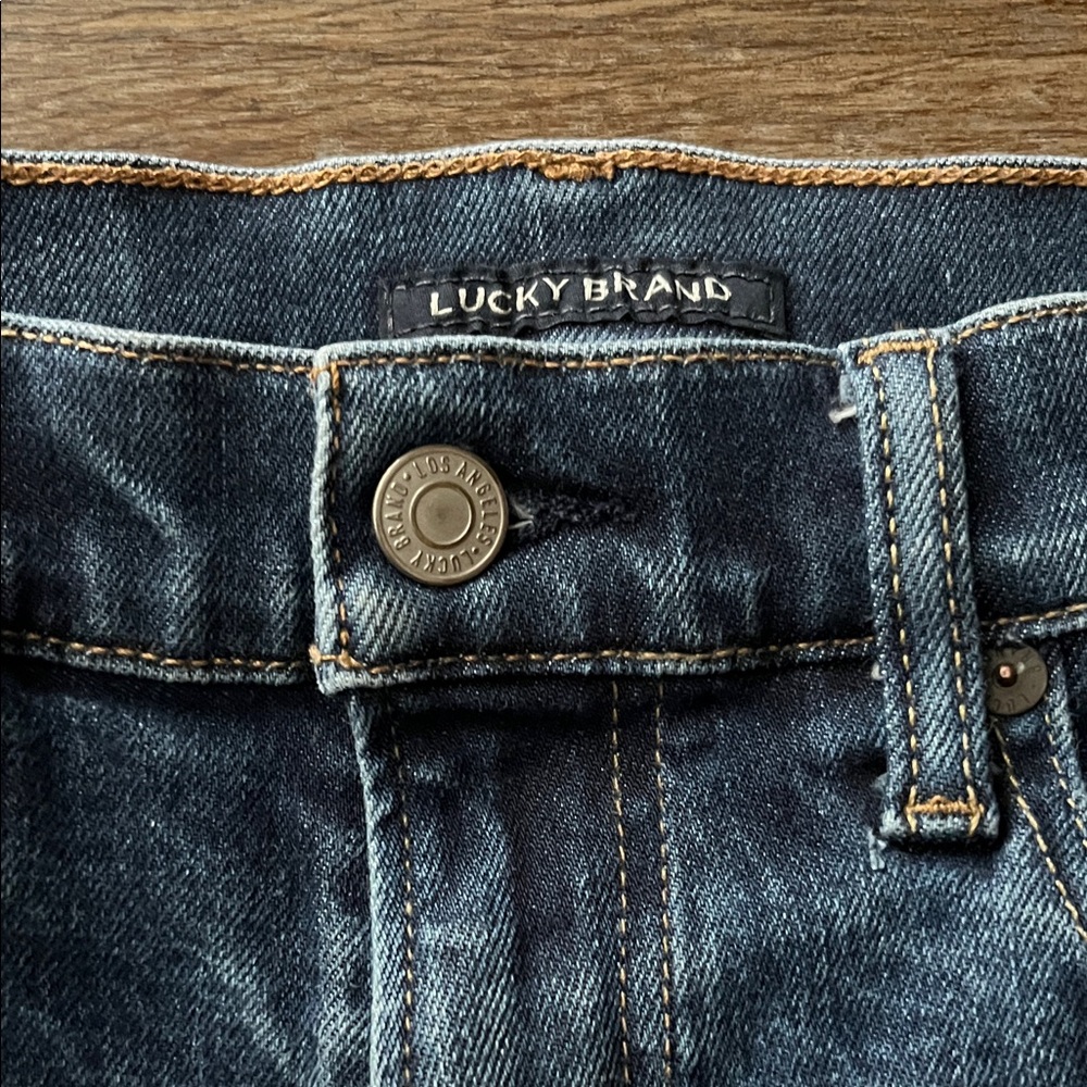 Lucky Brand 223 Crop Men's Dark Denim Jeans